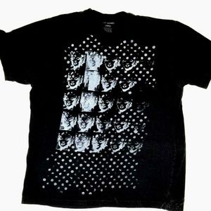 Andy Warhol Portrait Graphic T-Shirt | Large